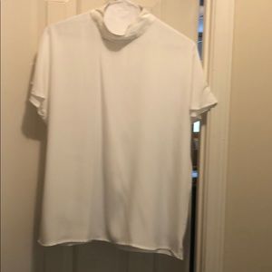 Lauren Alexander white collar blouse